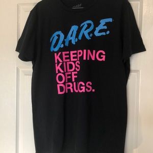 Men’s Black D.A.R.E T-Shirt